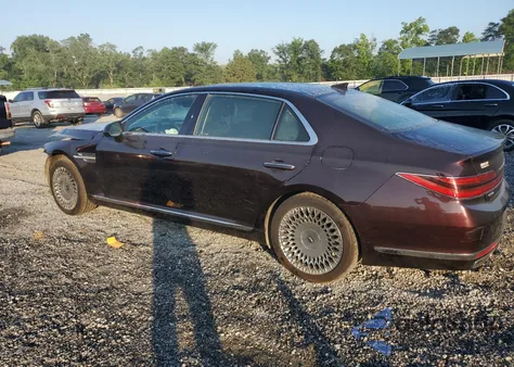 2021 Genesis G90 Ultimate from USA, damaged, VIN KMTF54PH5MU087053